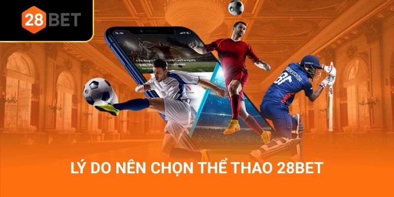Lý do nên chọn Thể thao 28bet